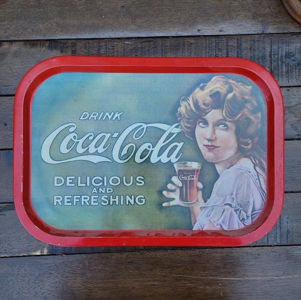 Coca-Cola tray
